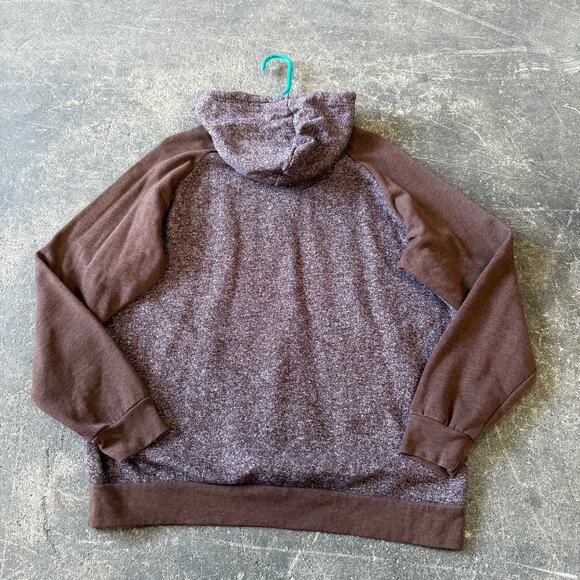 Mossy Oak Hoodie Sweatshirt Mens XL Brown Pullover Sweater Spell Out Casual - Picture 3 of 7